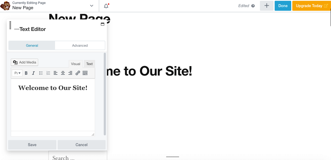Beaver Text Module