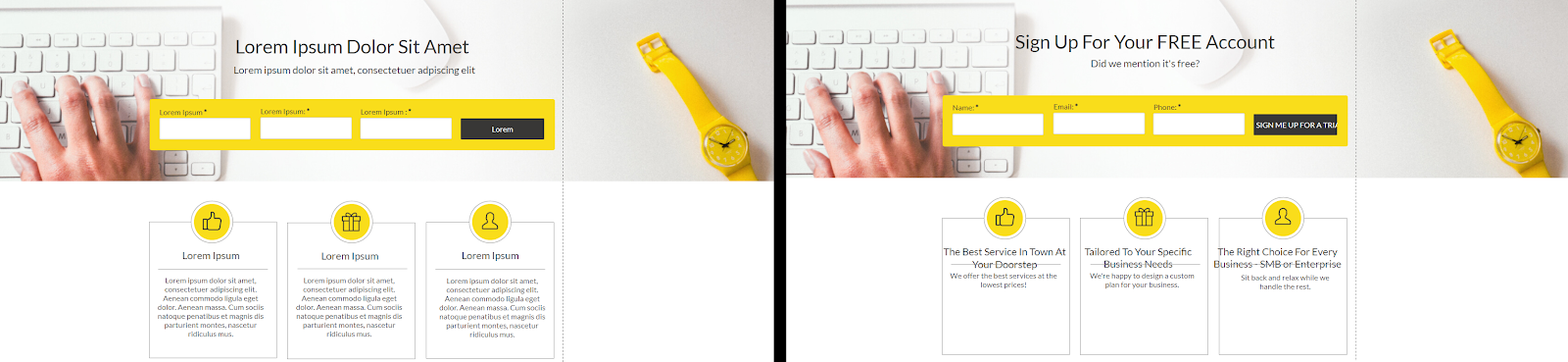lorem ipsum vs real content